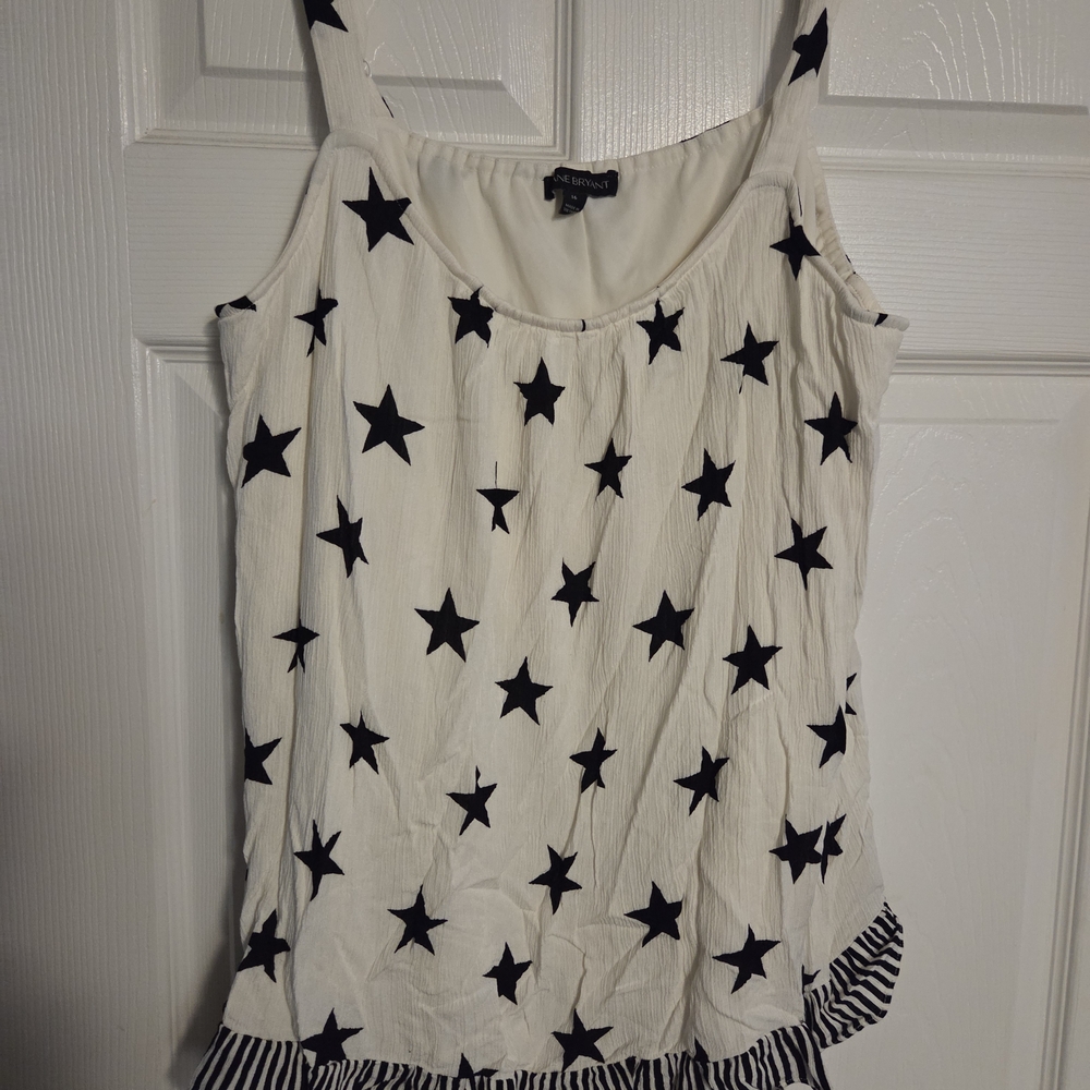 Lane Bryant Black Star Camisole